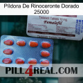 Píldora De Rinoceronte Dorado 25000 36